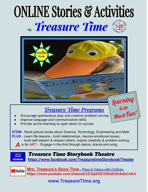 Online Stories & Activities presented by Treasure Time